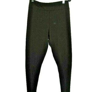 Womens Climate Right Black Poly/Spandex Exercise Gym Pants  sz M